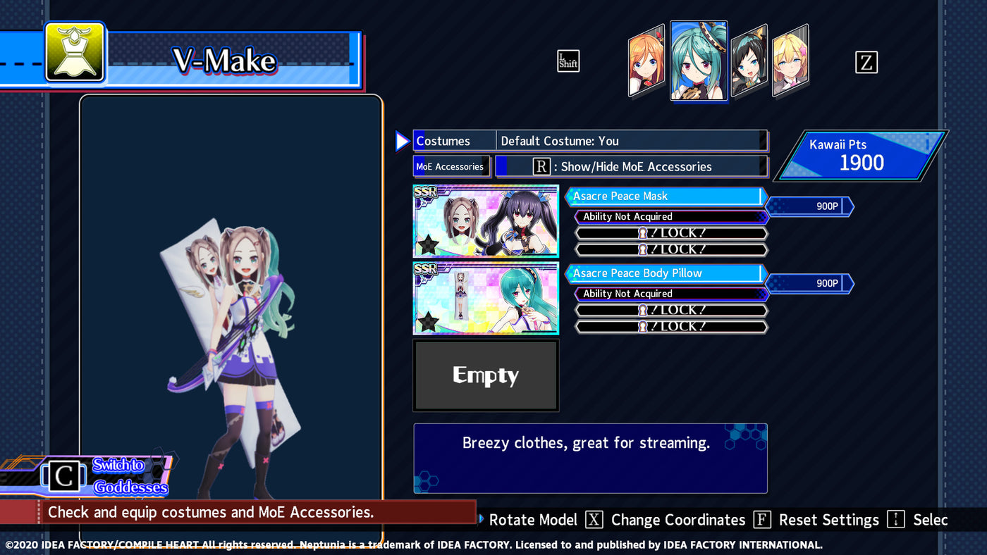 Neptunia Virtual Stars - Asacre Peace Pack DLC - PC (Steam) — скриншот 2