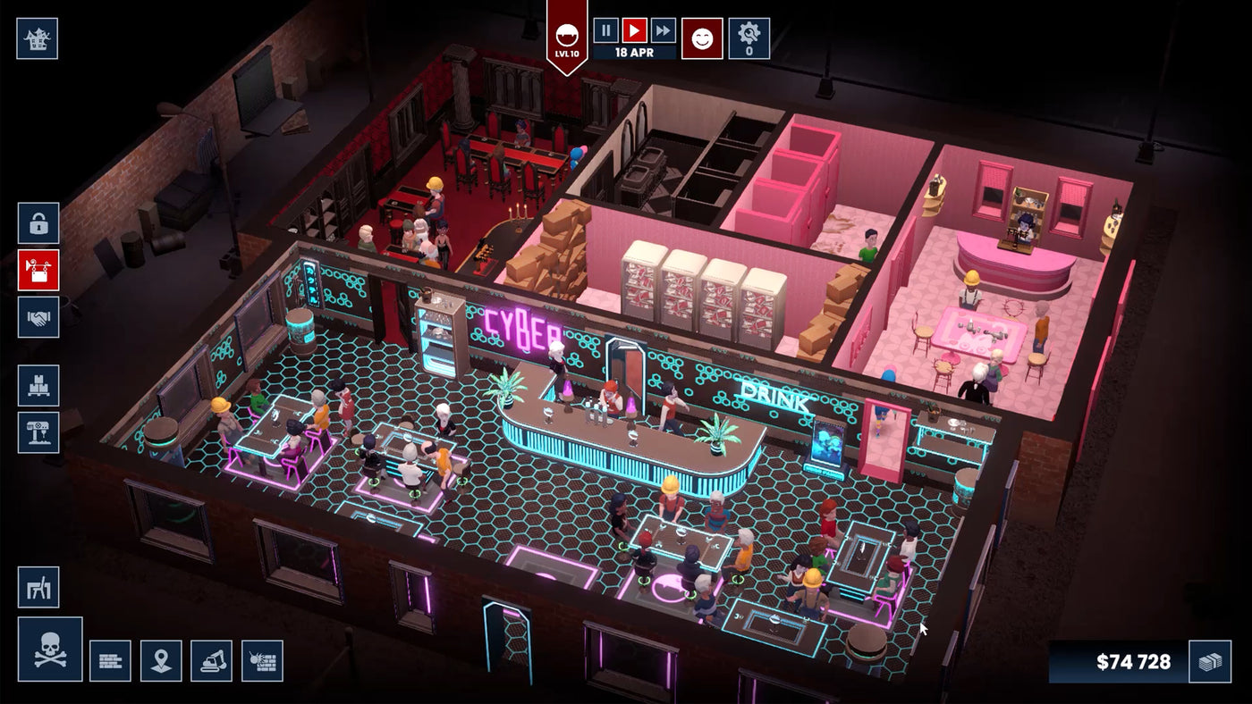 Blood Bar Tycoon - PC (Steam) — скриншот 1