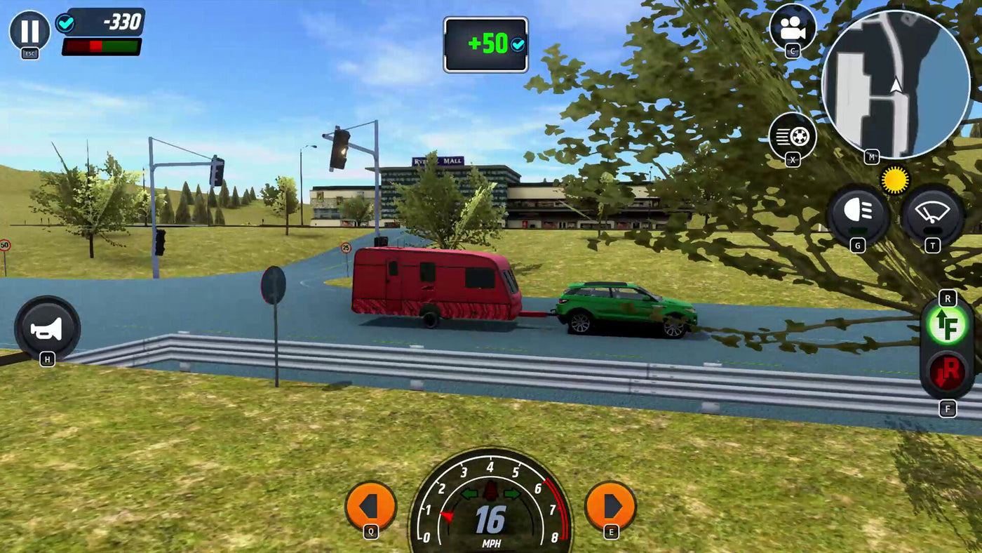 Car Driving School Simulator - PC (Steam) — скриншот 3