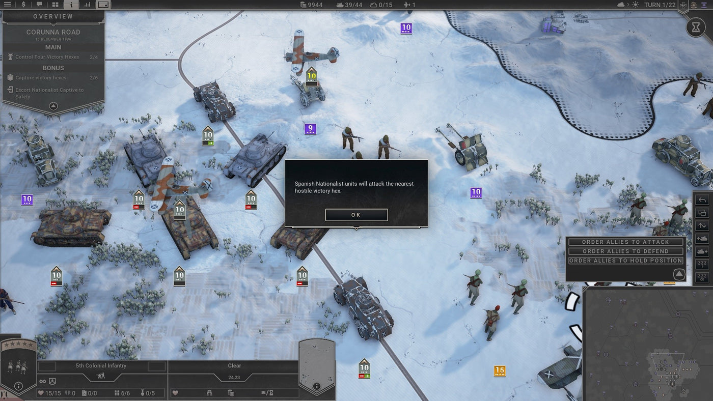 Panzer Corps 2: Axis Operations - Spanish Civil War DLC - PC (Steam) — скриншот 2