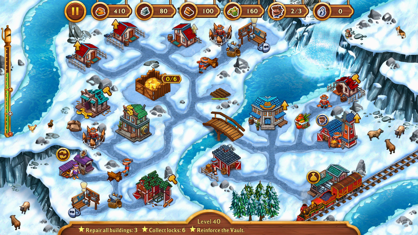 Golden Rails: Tales of the Wild West - PC (Steam) — скриншот 2