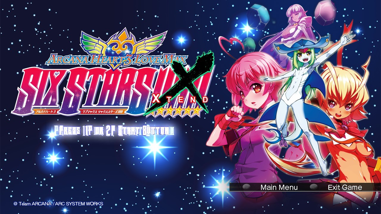 Arcana Heart 3 LOVEMAX SIXSTARS!!!!!! XTEND - PC (Steam) — скриншот 1