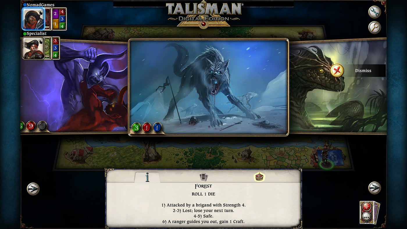 Talisman - The Ancient Beasts Expansion DLC - PC (Steam) — скриншот 1