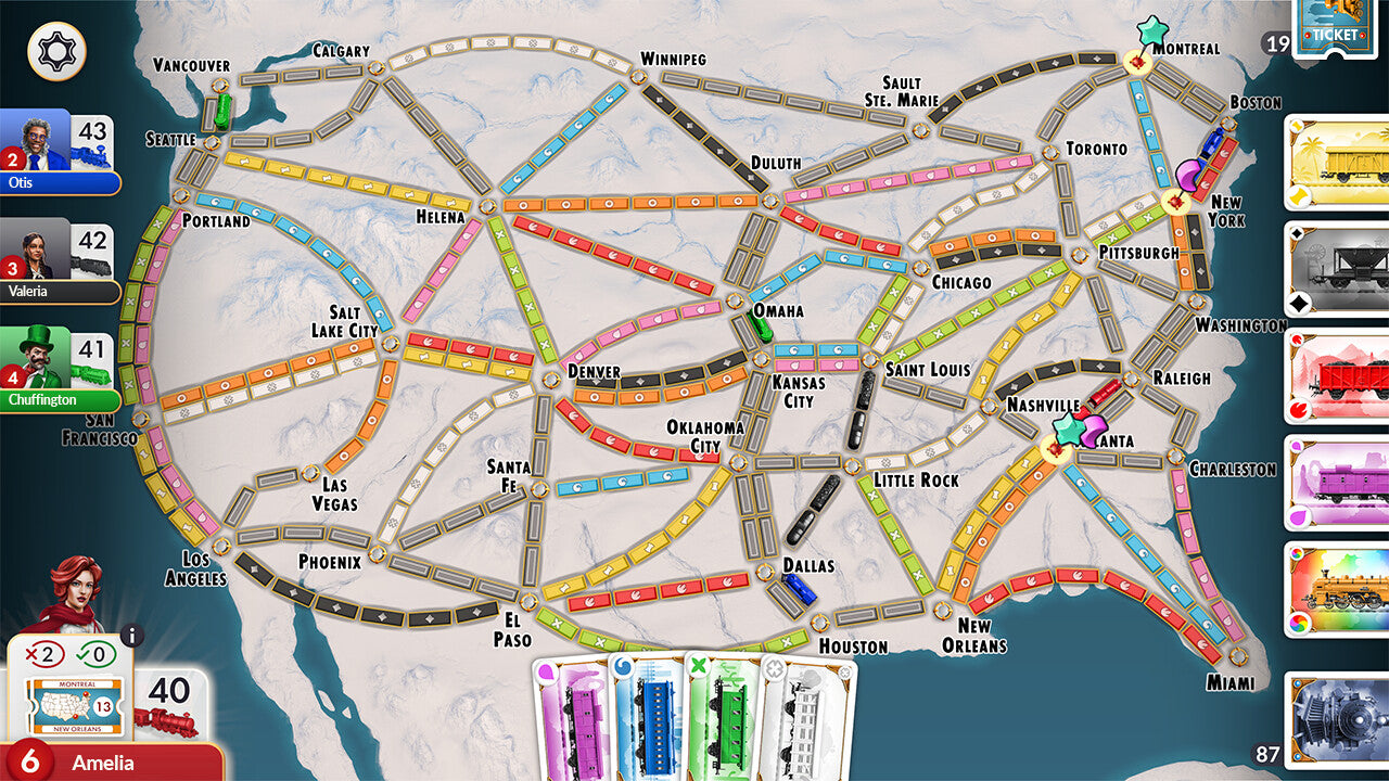 Ticket to Ride - PC (Steam) — скриншот 2