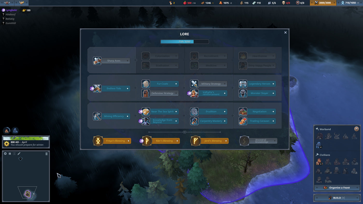 Northgard - Lyngbakr Clan of the Kraken DLC - PC (Steam) — скриншот 2