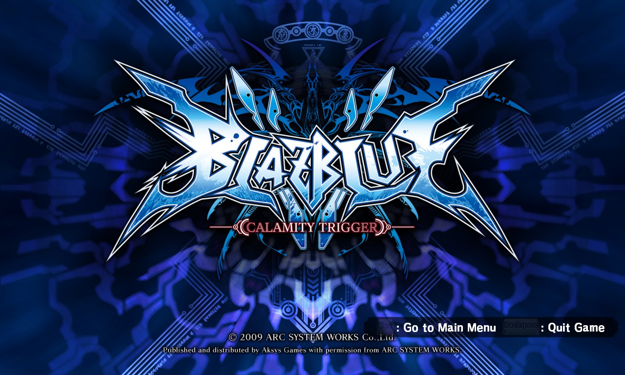 BlazBlue: Calamity Trigger - PC (Steam) — скриншот 1