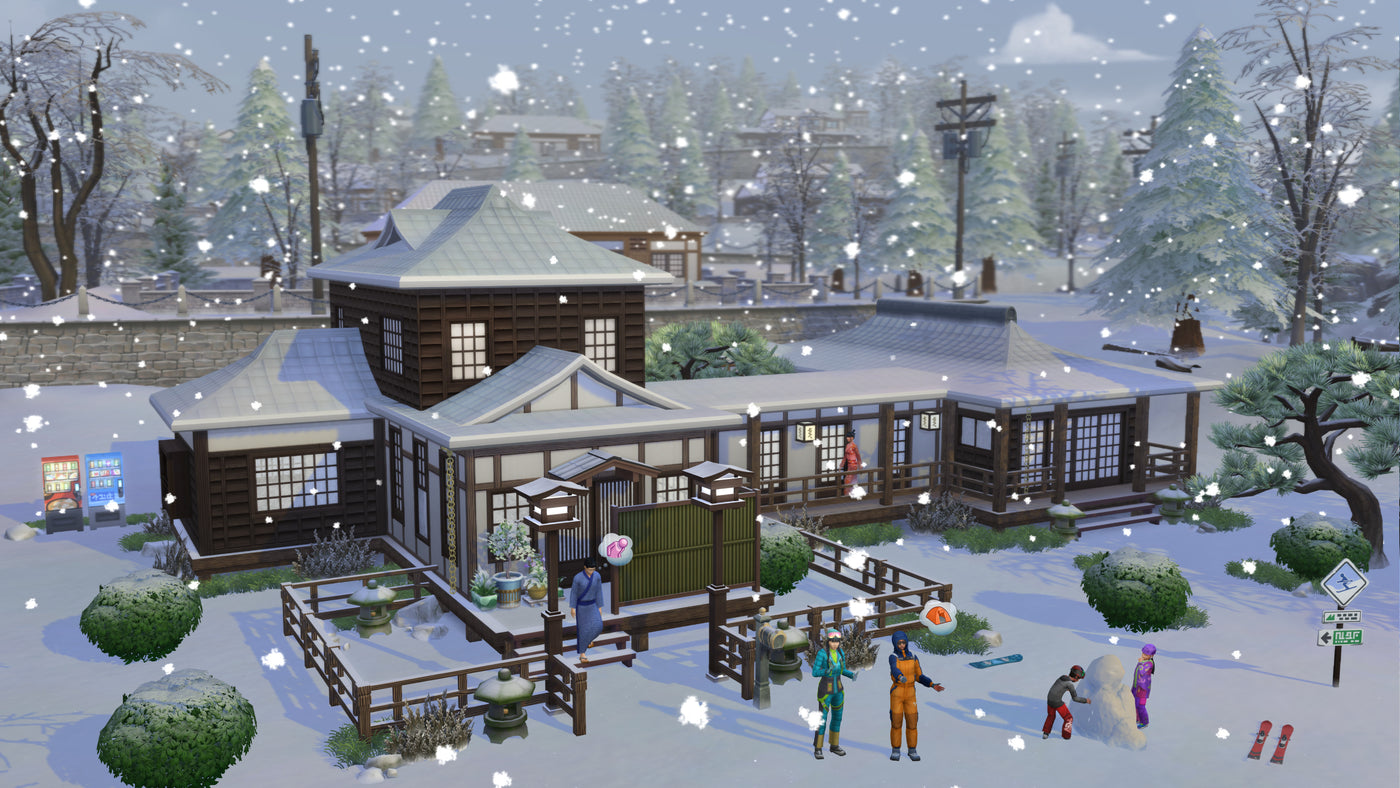 The Sims 4 - Snowy Escape DLC - PC (EA) — скриншот 3