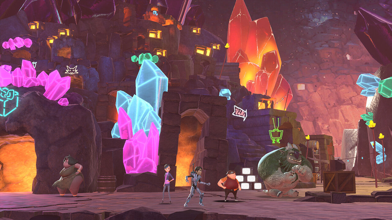 Trollhunters Defenders of Arcadia - Nintendo Switch — скриншот 2