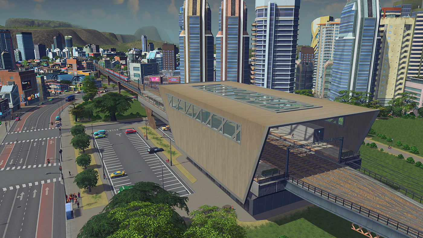 Cities Skylines - Content Creator Pack Train Stations DLC - PC (Steam) — скриншот 1