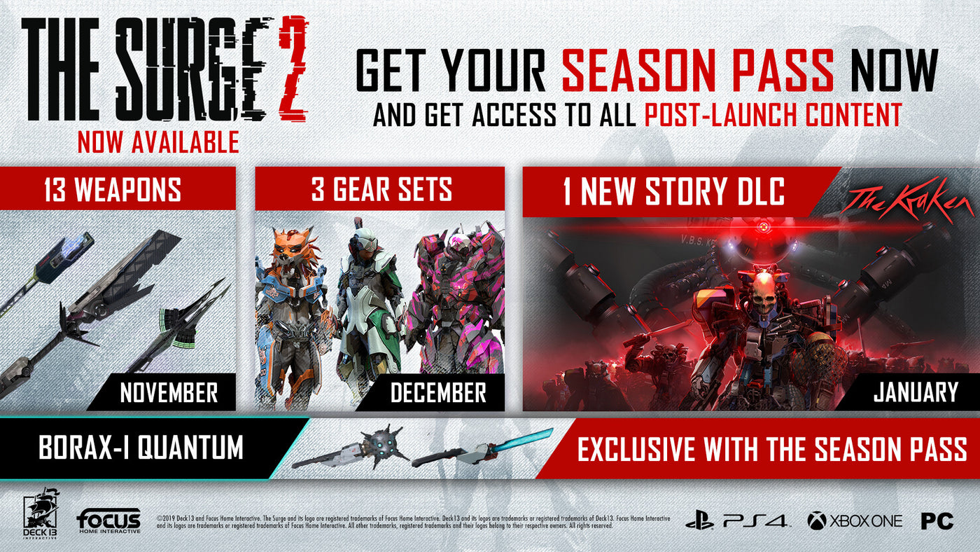 The Surge 2 - Season Pass DLC - PC (Steam) — скриншот 1
