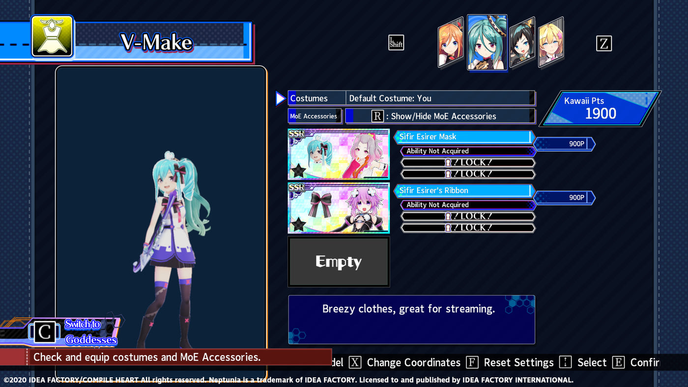 Neptunia Virtual Stars - Sifir Esirer Pack DLC - PC (Steam) — скриншот 2