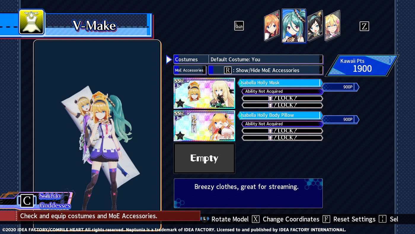 Neptunia Virtual Stars - ReVdol! Pack DLC - PC (Steam) — скриншот 3