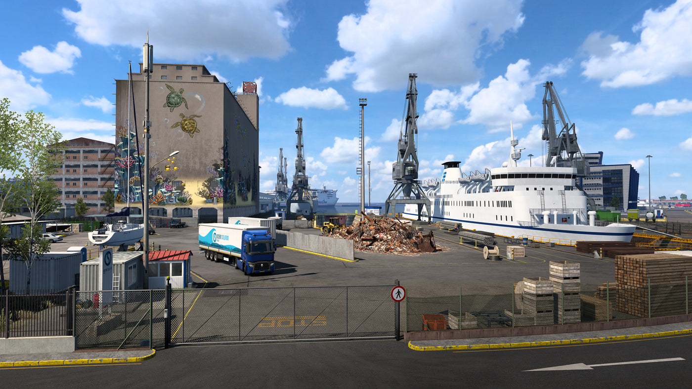 Euro Truck Simulator 2 - Greece DLC - PC (Steam) — скриншот 1