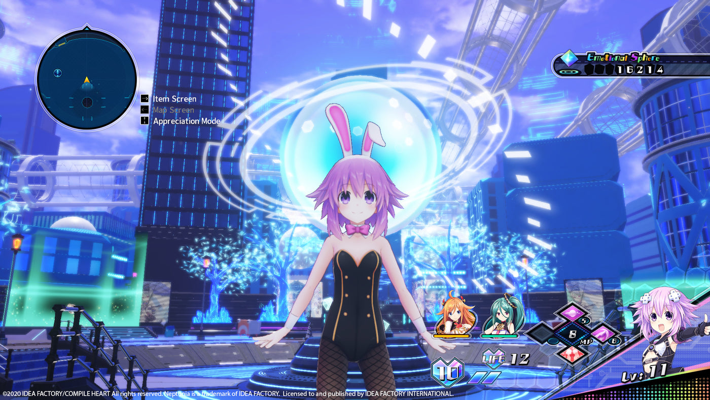 Neptunia Virtual Stars - Bunny Outfit- Goddess Set DLC - PC (Steam) — скриншот 1