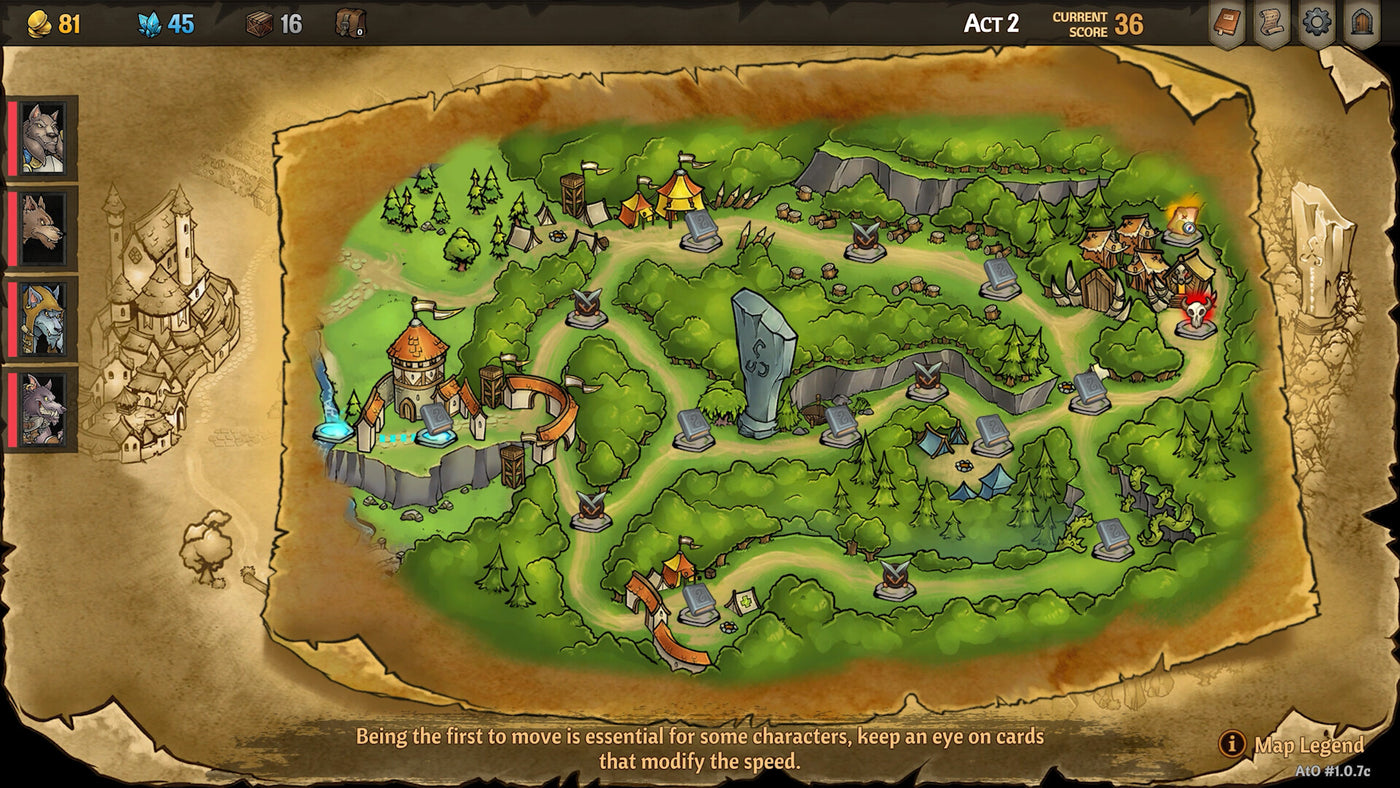 Across The Obelisk: The Wolf Wars DLC - PC (Steam) — скриншот 2