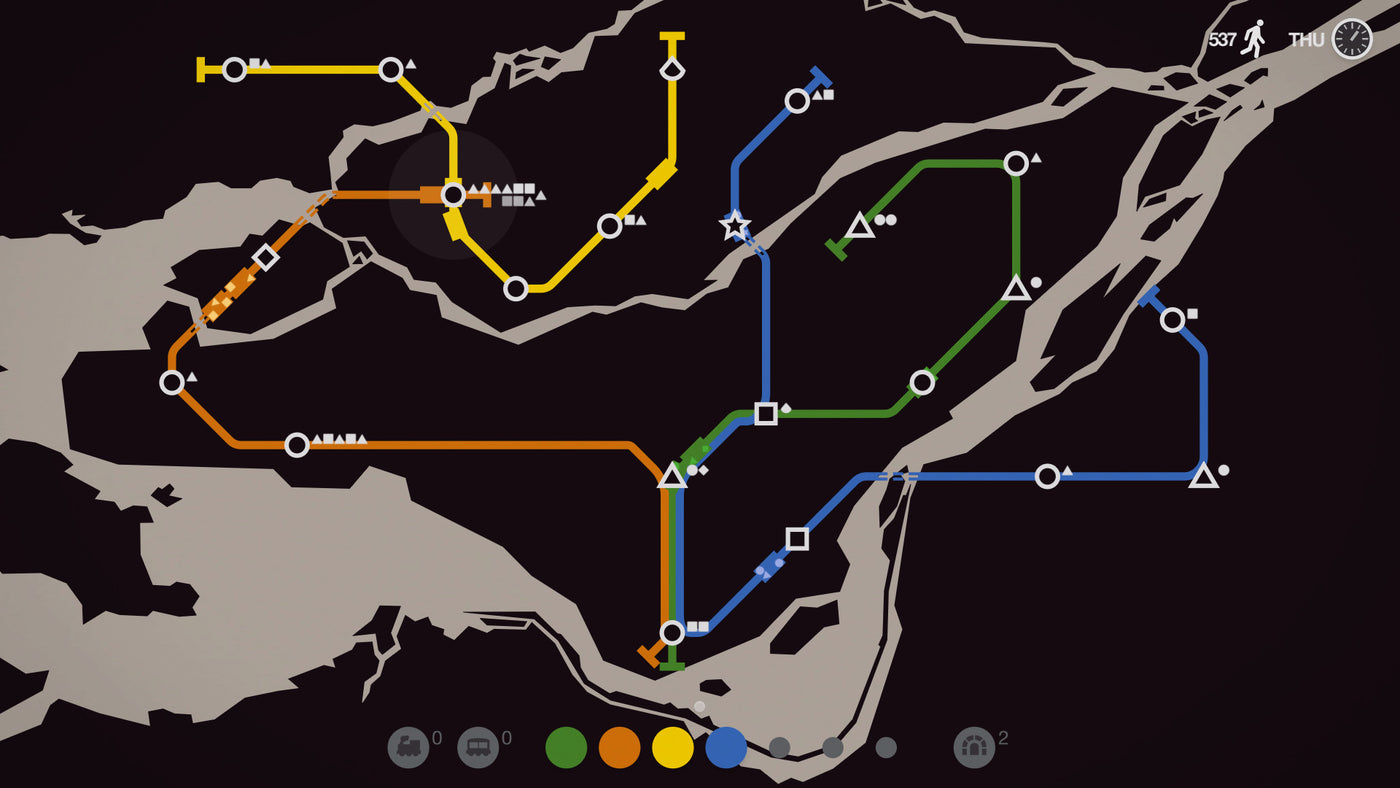 Mini Metro - PC (Steam) — скриншот 3