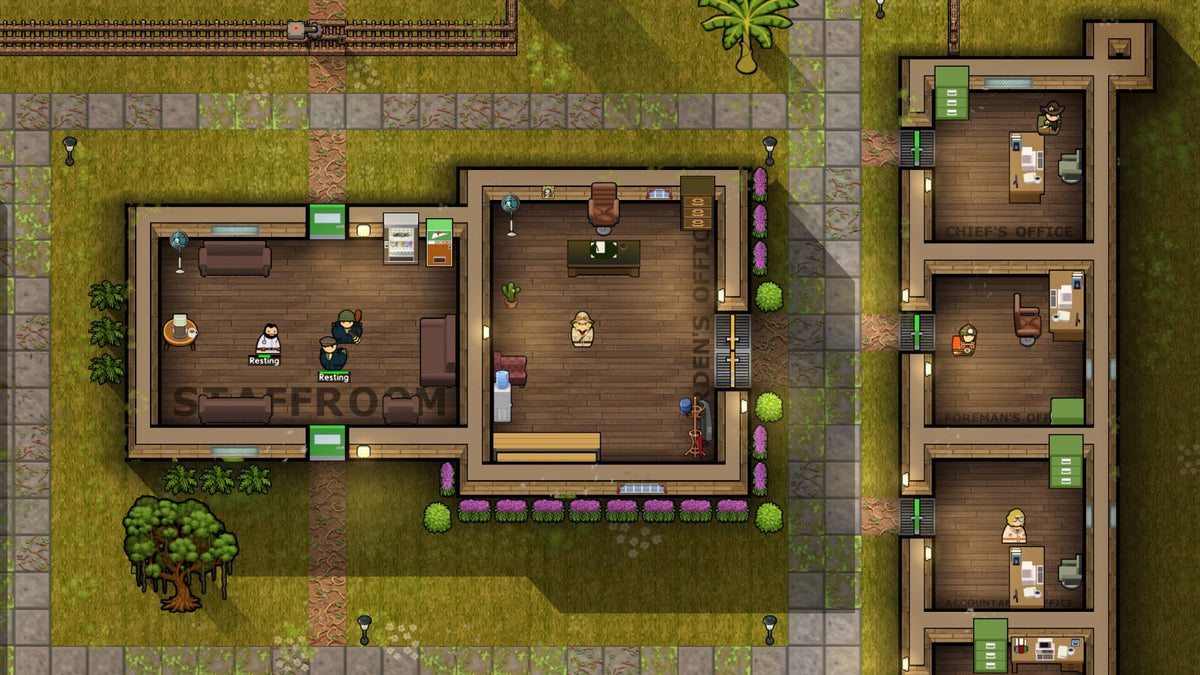 Prison Architect - Jungle Pack DLC - PC (Steam) — скриншот 3