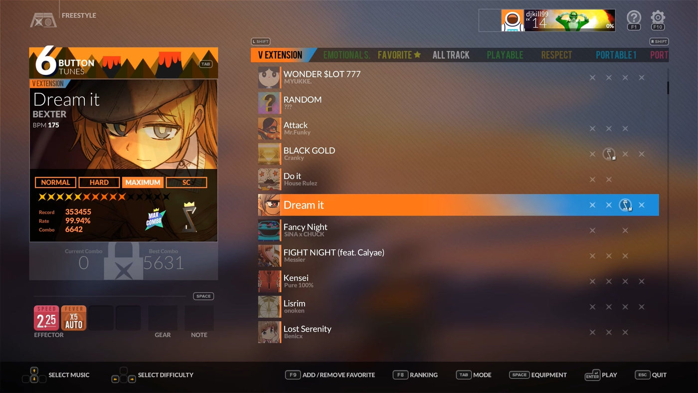 DJMAX RESPECT V - V Extension PACK DLC - PC (Steam) — скриншот 1