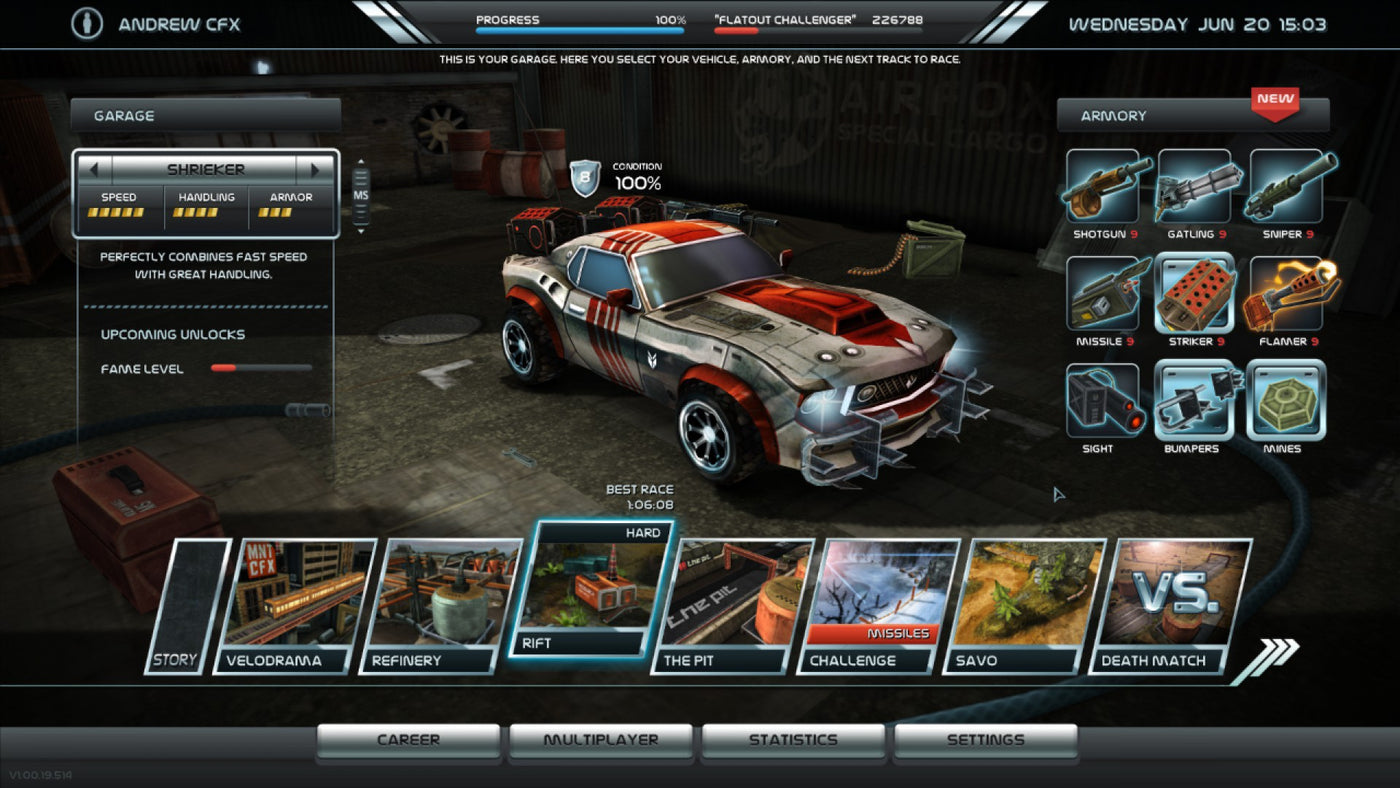 Death Rally - PC (Steam) — скриншот 1