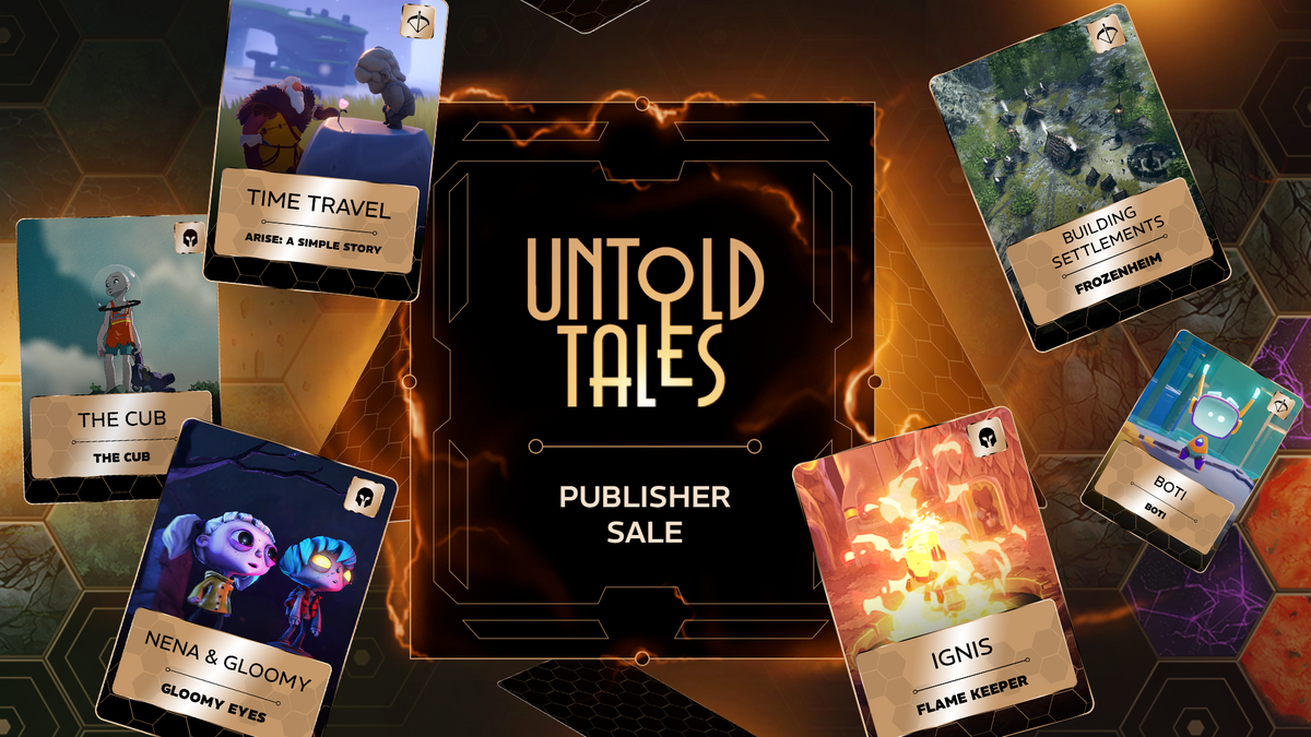 ✨🃏 Build Your Perfect Gaming Deck, Experience Untold Tales Publisher Sale 🎴✨