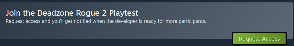 Deadzone Rogue 2 Playtest Opens August 20-23