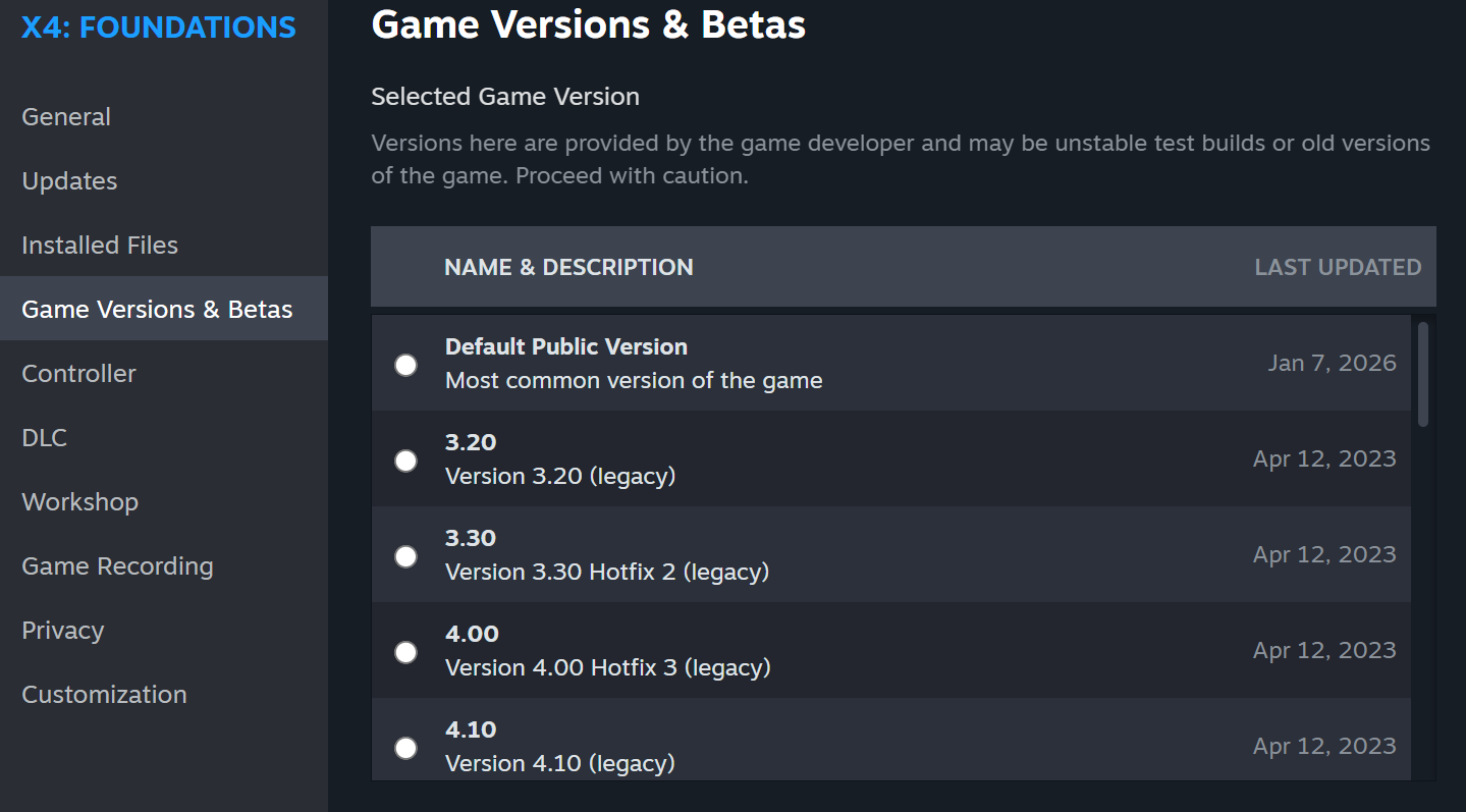Upcoming Changes to X4: Foundations Minimum System Requirements