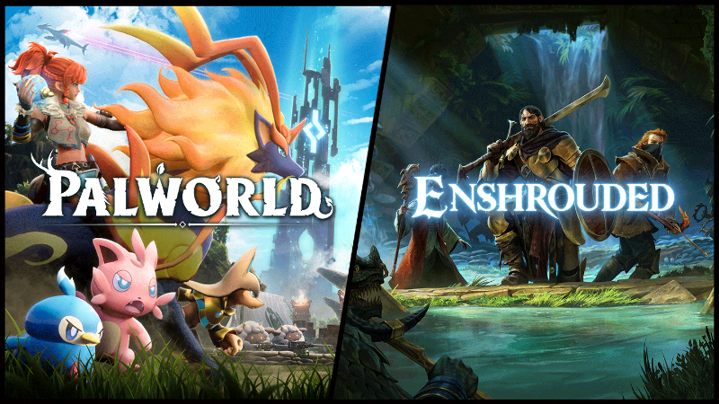 Palworld x Enshrouded bundle on Steam