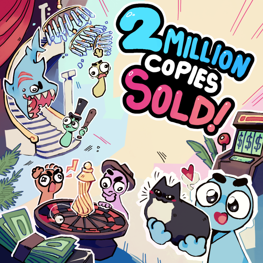 Celebrating 2,000,000+ copies sold in just a month