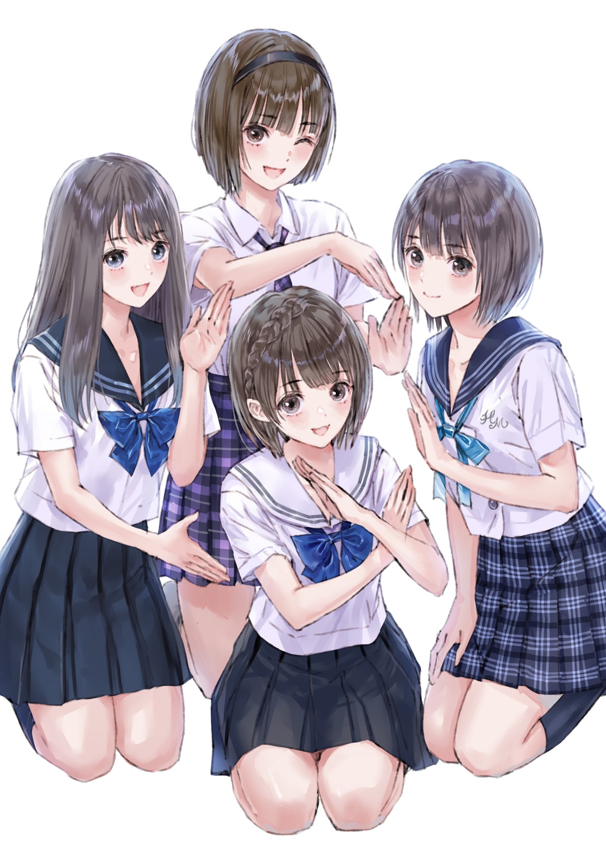 BLUE REFLECTION Quartet, Launches Worldwide !