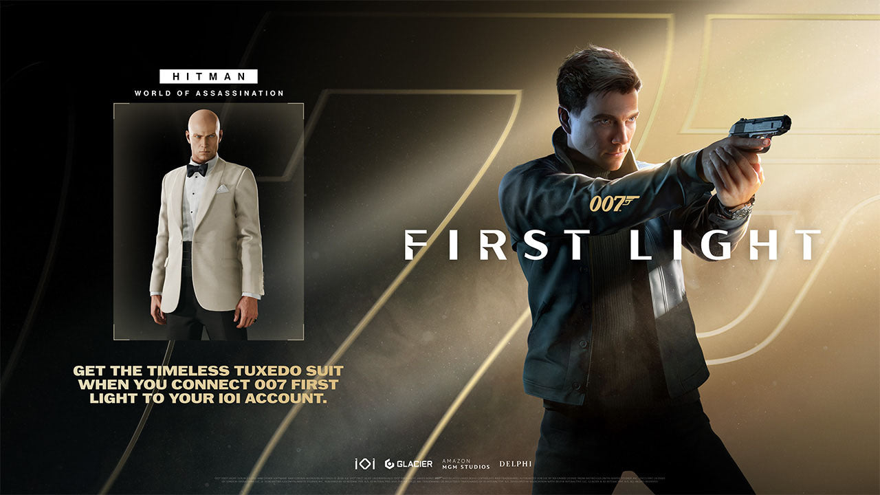 Timeless Tuxedo in HITMAN for buying 007 First Light