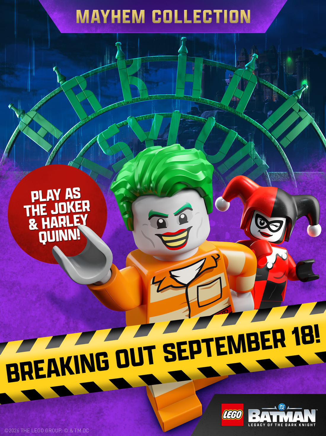 The Mayhem Collection DLC launches September 18!