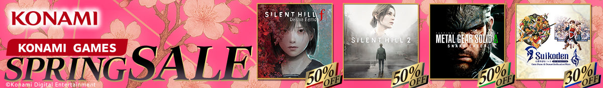 KONAMI Spring Sale 2026 is now on!
