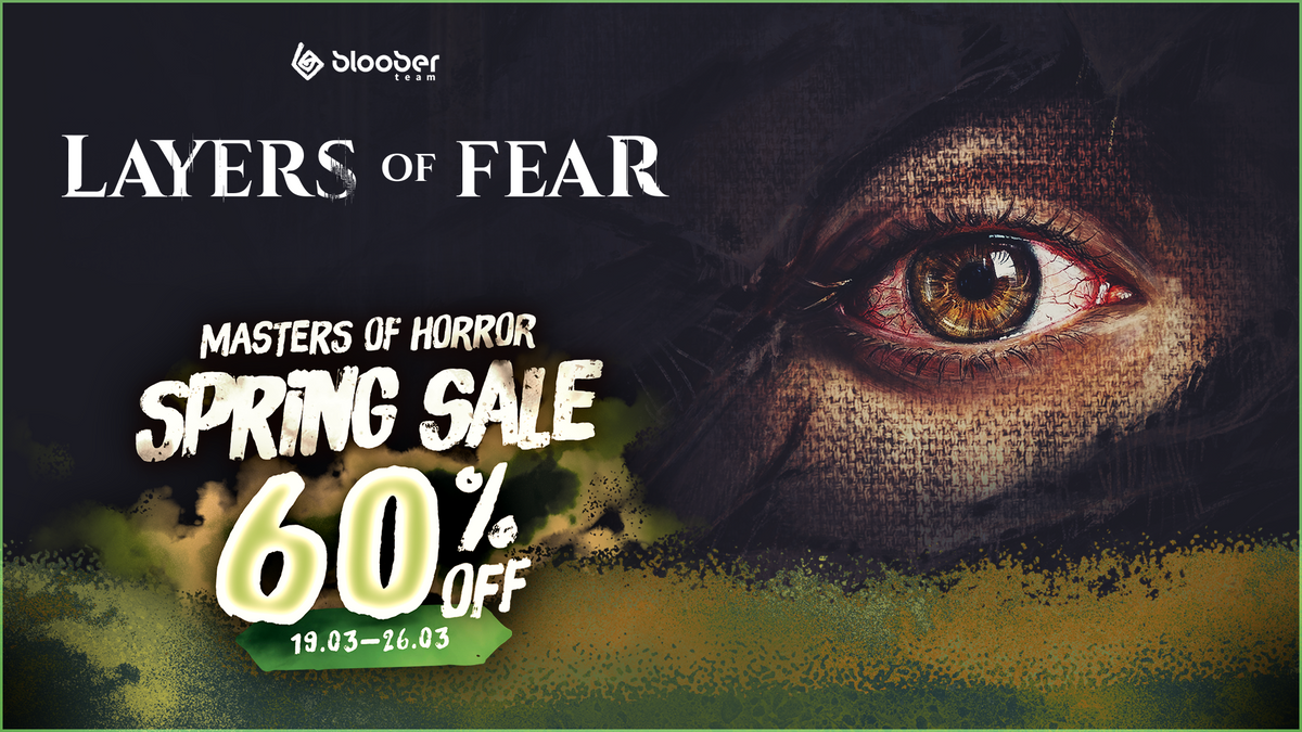 Layers of Fear is 60% off during the Spring Sale!
