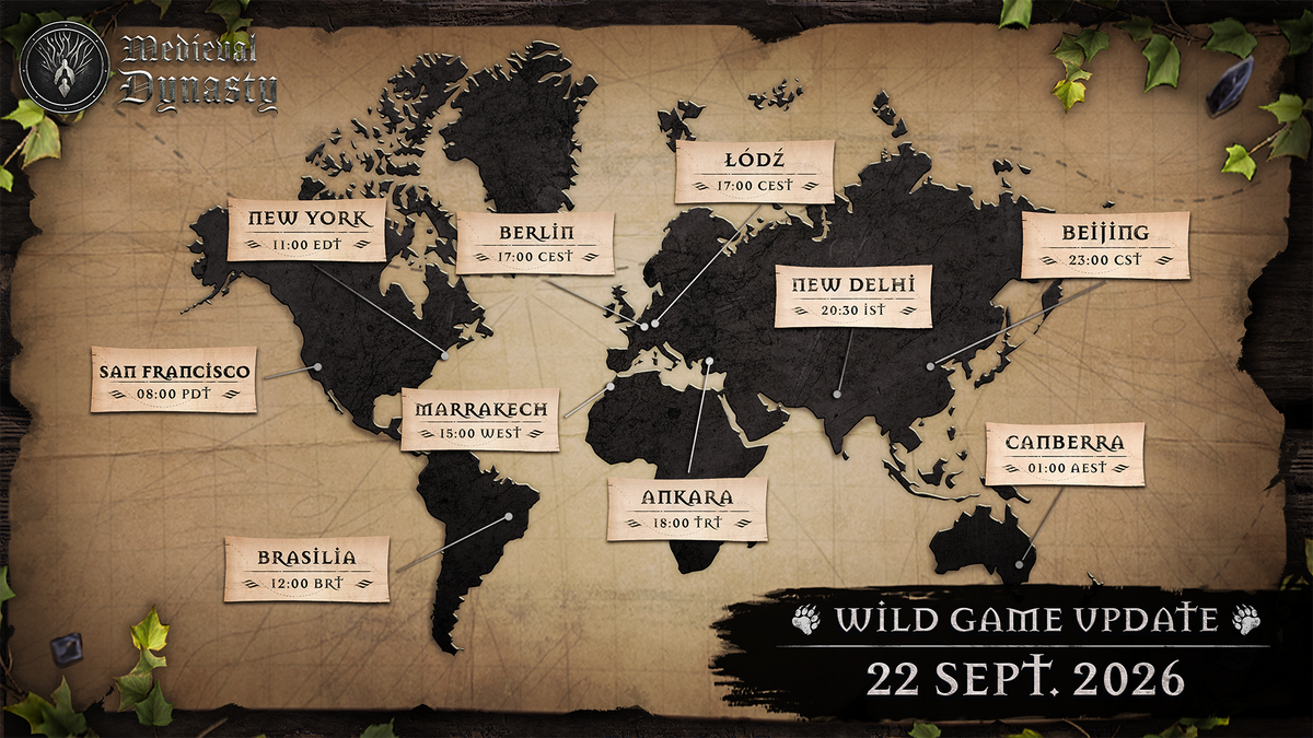 Wild Game Update Release Time