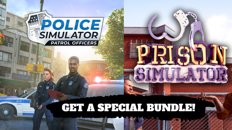Get a Prison Simulator & Police Simulator bundle !