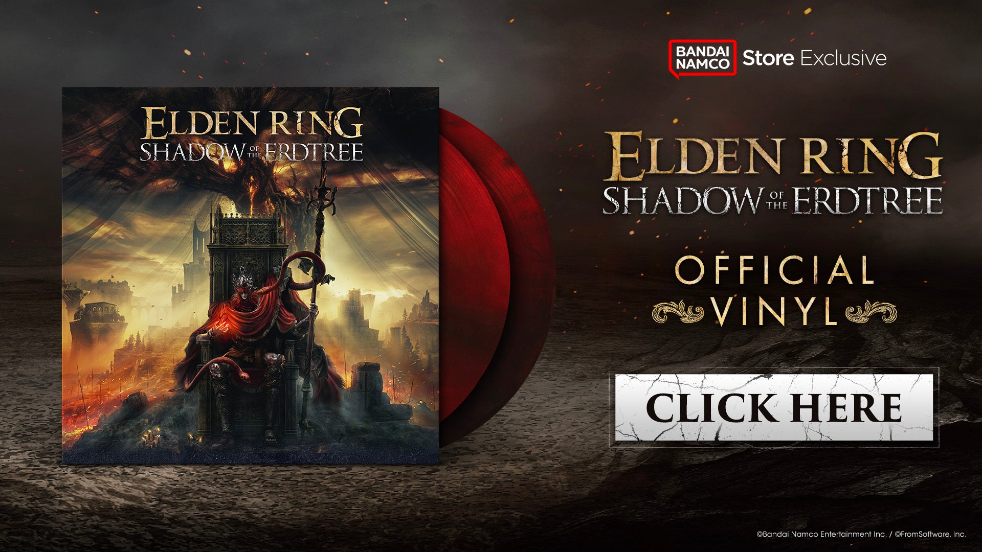 Shadow of the Erdtree: official vinyl soundtrack