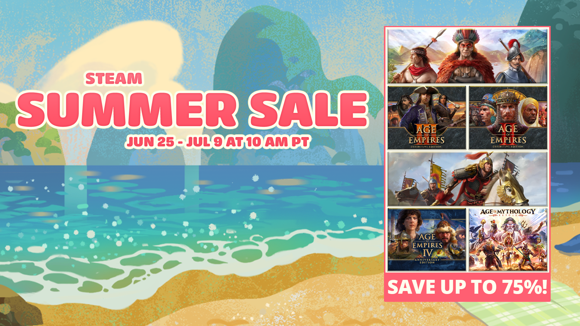 A Wave of Discounts with the Steam Summer Sale