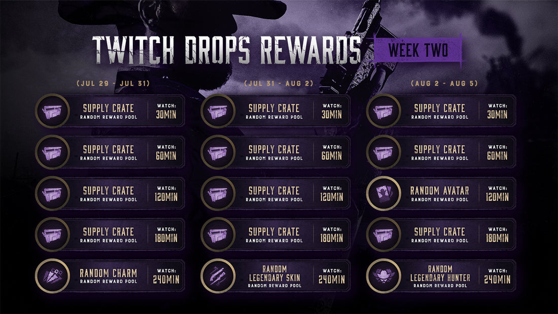 Twitch Drops Rewards - Week 2