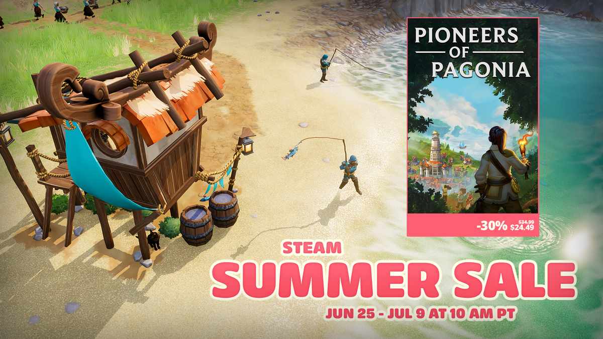 Steam Summer Sale – Get 30% Off Pioneers of Pagonia