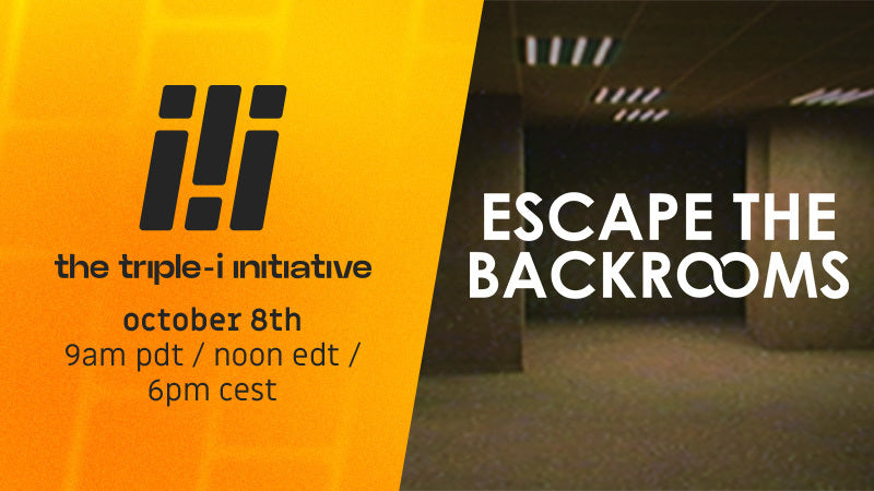 Escape the Backrooms will be at The Triple-i Initiative on October 8th!