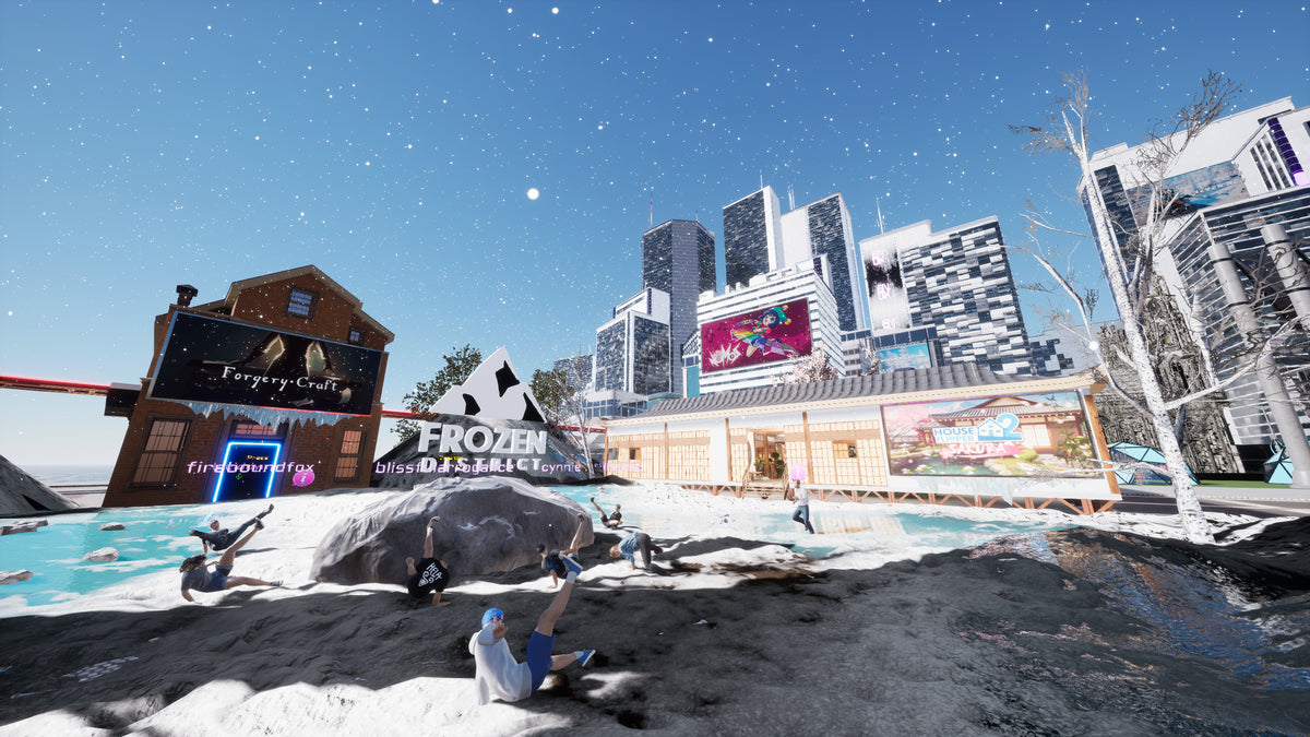 Join us on Endix - visit the Frozen District booth now!