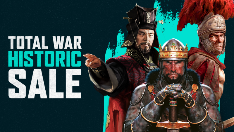 Total War Historic Sale NOW ON!