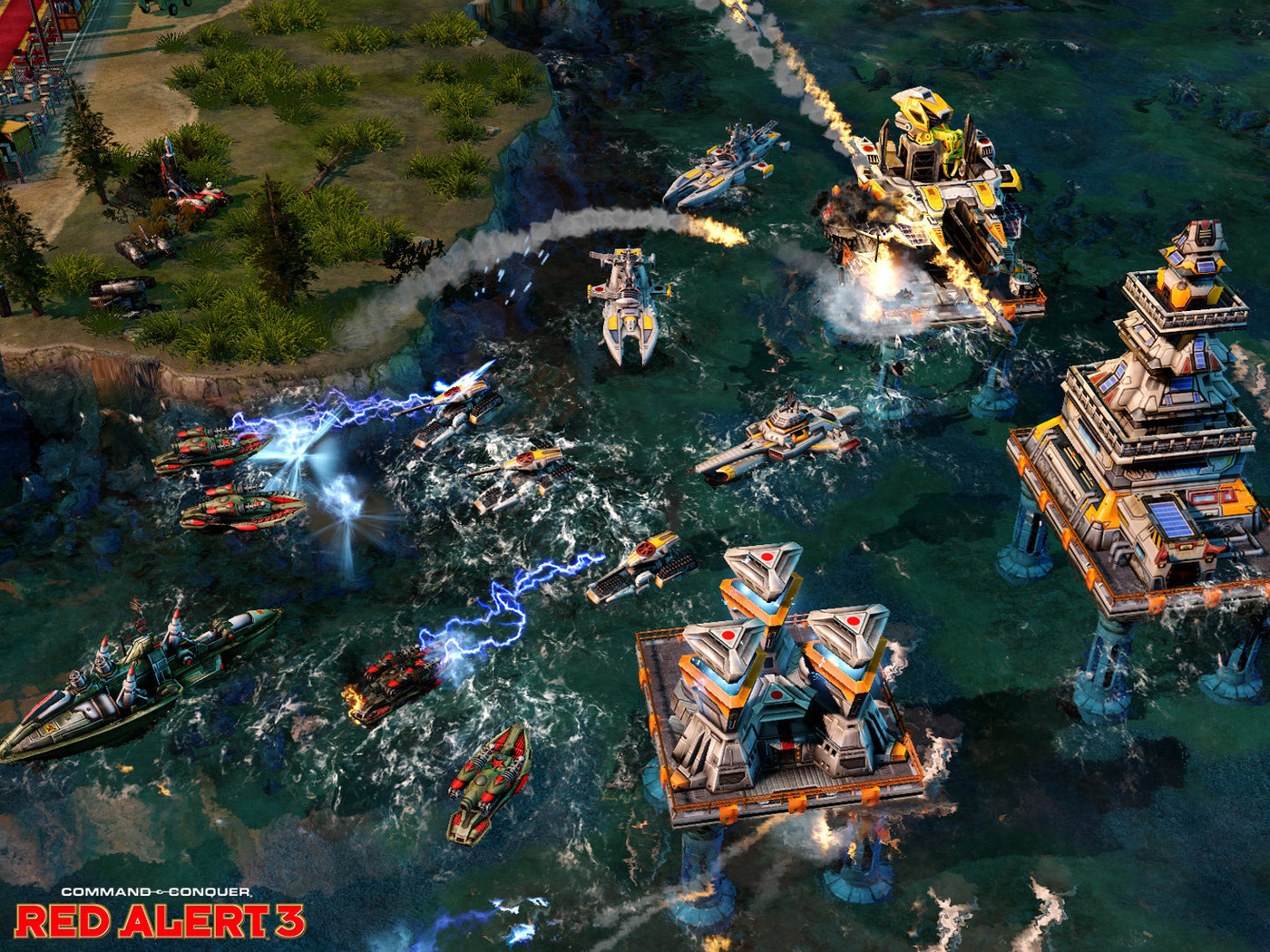 Command & Conquer: Red Alert 3 - PC (EA) — скриншот 1