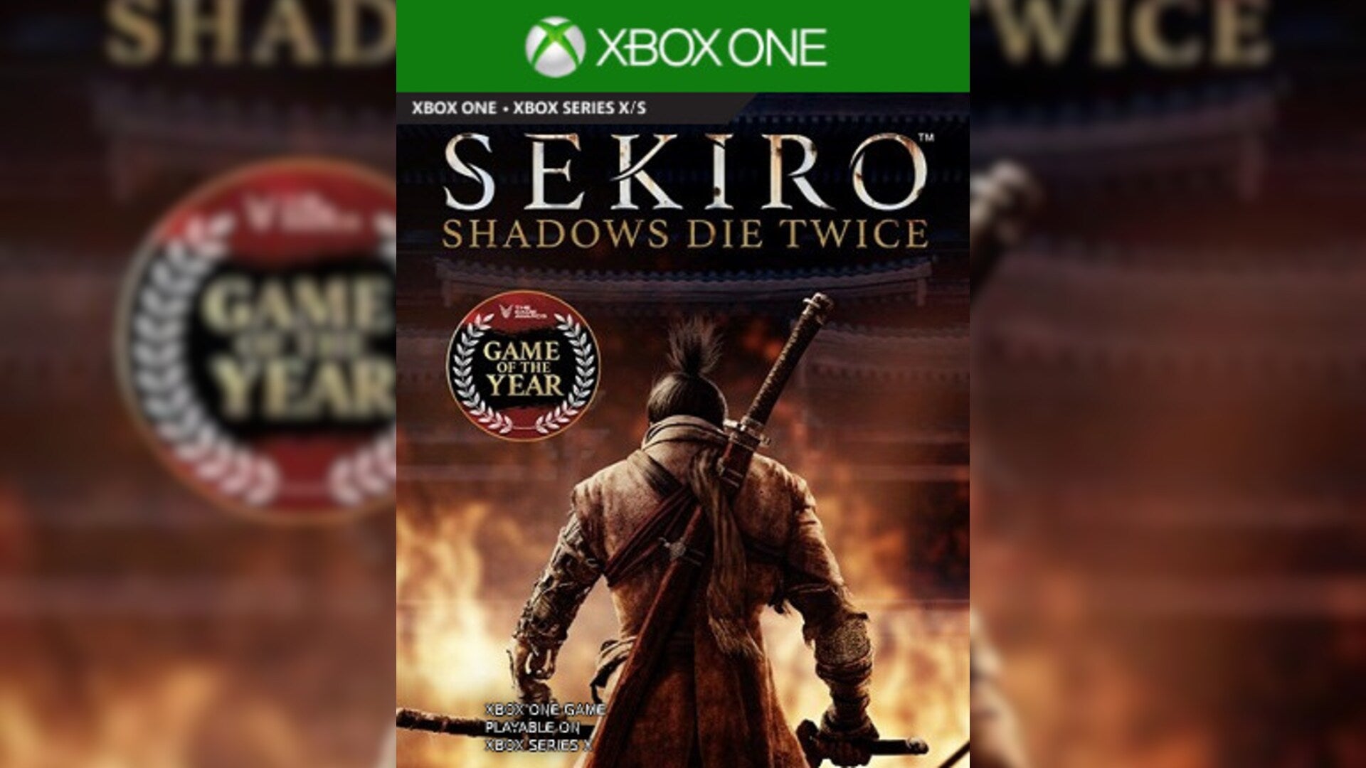 Sekiro Shadows Die Twice GOTY Edition - Xbox One / Xbox Series Xs