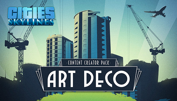 Cities: Skylines - Content Creator Pack: Art Deco - PC (Steam)