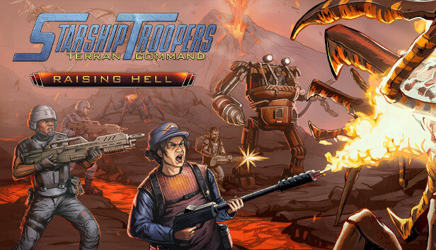 Starship Troopers: Terran Command - Raising Hell DLC - PC (Steam)