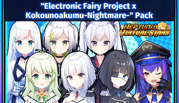 Neptunia Virtual Stars - Electronic Fairy Project x Kokounoakumu-Nightmare- Pack DLC - PC (Steam)