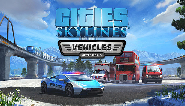 Cities Skylines - Content Creator Pack: Vehicles of the World DLC - PC (Steam)