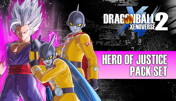 Dragon Ball Xenoverse 2 - Hero of Justice Pack Set DLC - PC (Steam)