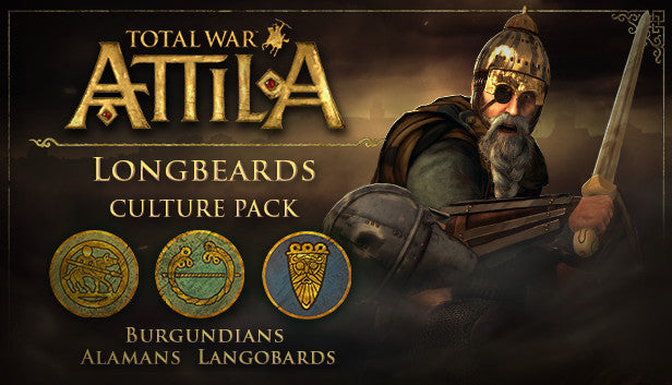 Total War Attila - Longbeards Culture Pack DLC - PC (Steam)